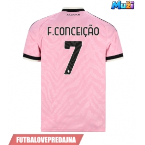 Lacne Muži Futbalové dres Juventus Francisco Conceicao #7 2026-27 Krátky Rukáv - Preč